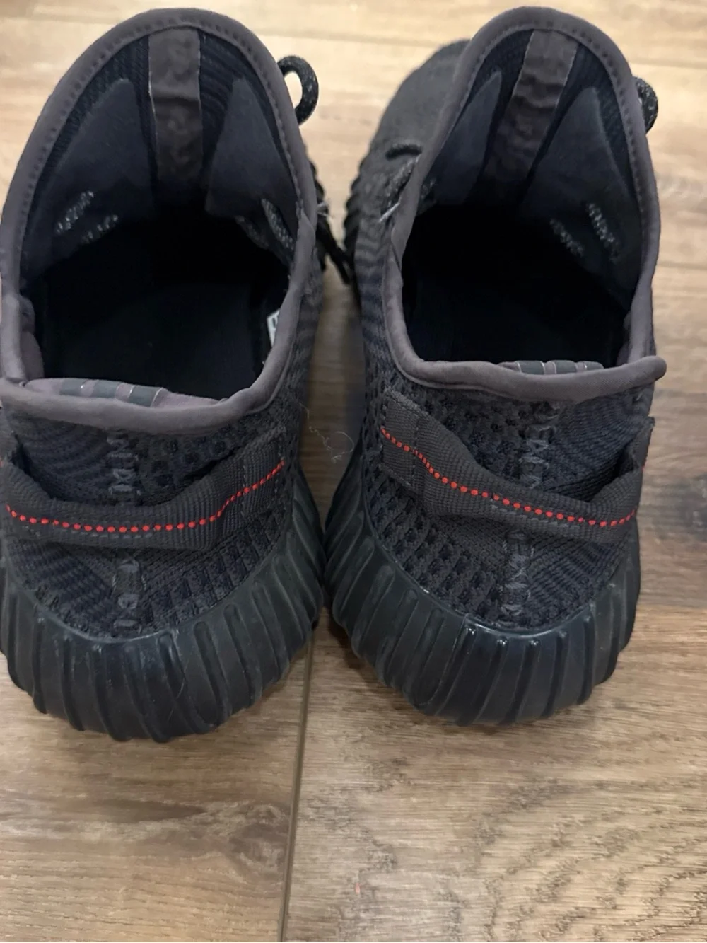 adidas Yeezy Boost 350 V2 Black Non-Reflective FU9006 Size 12